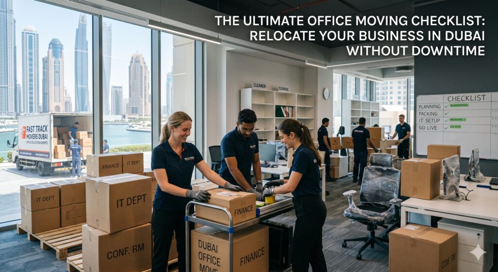 The Ultimate Office Moving Checklist Relocate Your Business in Dubai Without Downtime